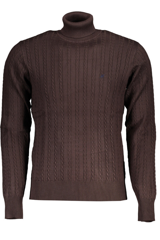 BRĄZOWY SWETER MĘSKI US GRAND POLO