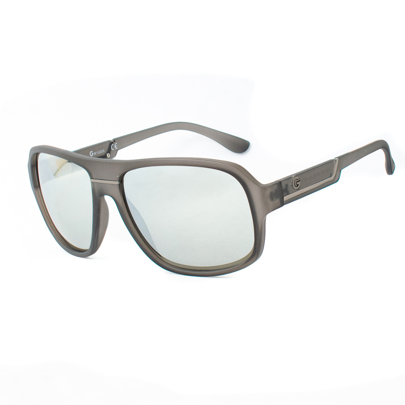 Okulary GUESS GG2105-20C. Okulary przeciwsłoneczne, Kolor szary. Mężczyzna.