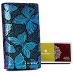 Skórzany damski portfel Peterson PTN 421431-ONBF