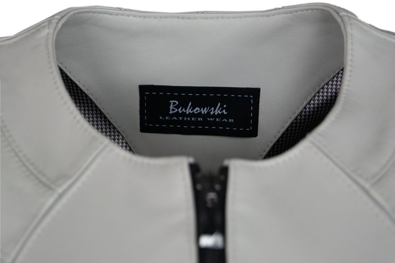 Bukowski Kurtka skórzana Adele damska suwak casual stylowa