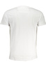 T-SHIRT MĘSKI Z KRÓTKIM RĘKAWEM KLASY CAVALLI BIAŁY