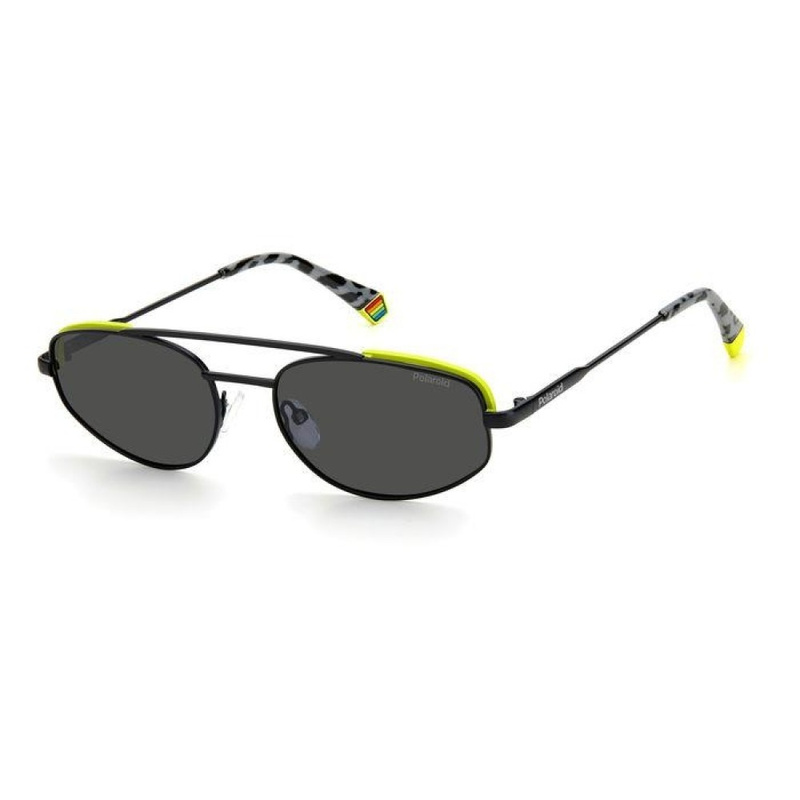 Okulary POLAROID PLD6130S08A. Okulary przeciwsłoneczne, Kolor czarny szary. Unisex.
