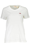 LEVI'S BIAŁY T-SHIRT DAMSKI Z KRÓTKIM RĘKAWEM