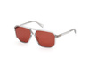 Okulary GUESS GU8276-5820E. Okulary przeciwsłoneczne, Kolor szary. Unisex.