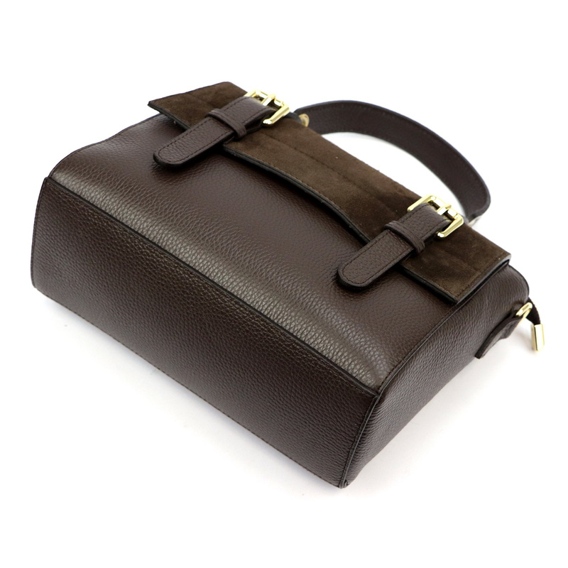 Luka klasyczna damska listonoszka ze skóry naturalnej torebka na ramię