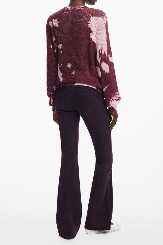 R�owy sweter damski Desigual