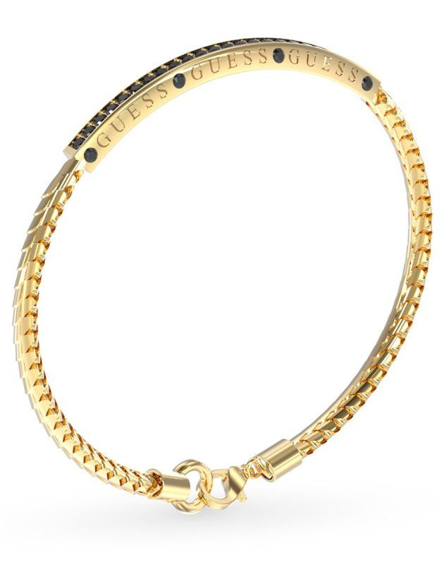 Biżuteria GUESS JUXB03218JWYG. Bransoletka, Kolor złoty. Mężczyzna.