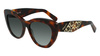 Okulary SALVATORE FERRAGAMO SF1022S-214. Okulary przeciwsłoneczne, Kolor brązowy. Kobieta.