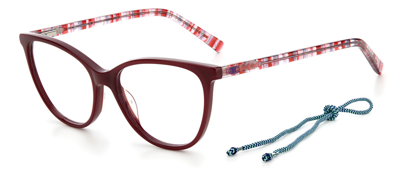 Okulary M MISSONI MMI0067LHFF41. Okulary, Kolor czerwony. Kobieta.