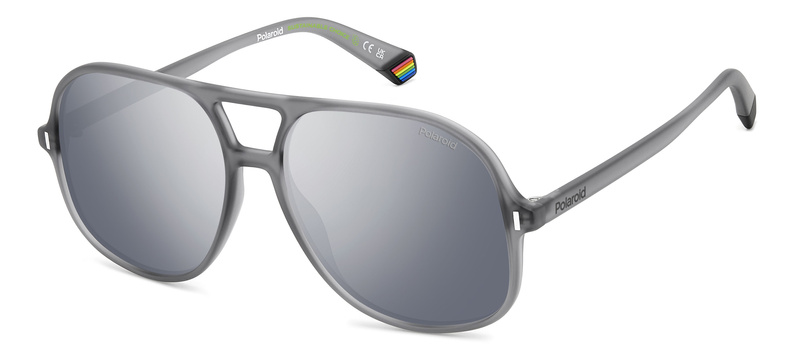 Okulary POLAROID PLD6217SRIW. Okulary przeciwsłoneczne, Kolor szary. Unisex.