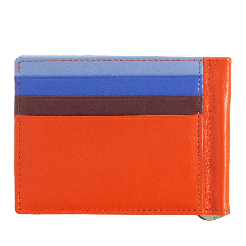 Slim Portfel męski etui na karty skórzane DUDU 