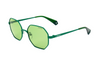 Okulary POLAROID PLD6067S1EDUC. Okulary przeciwsłoneczne, Kolor zielony. Unisex.