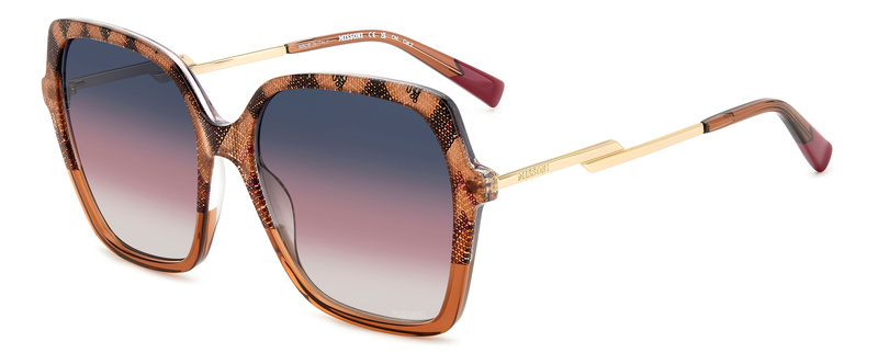 Okulary MISSONI MIS0148S305. Okulary przeciwsłoneczne, Kolor brązowy. Kobieta.