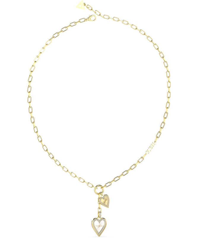 Biżuteria GUESS JUBN03234JWYG. Naszyjnik, Kolor złoty. Kobieta.