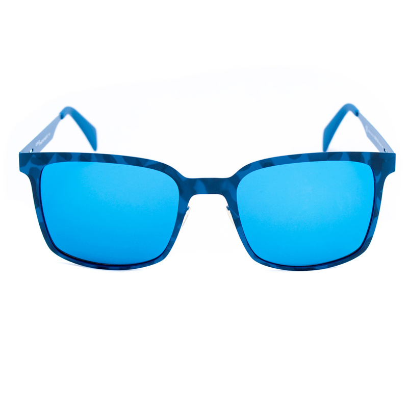Okulary ITALIA INDEPENDENT 0500-023-000. Okulary przeciwsłoneczne, Kolor niebieski. Mężczyzna.