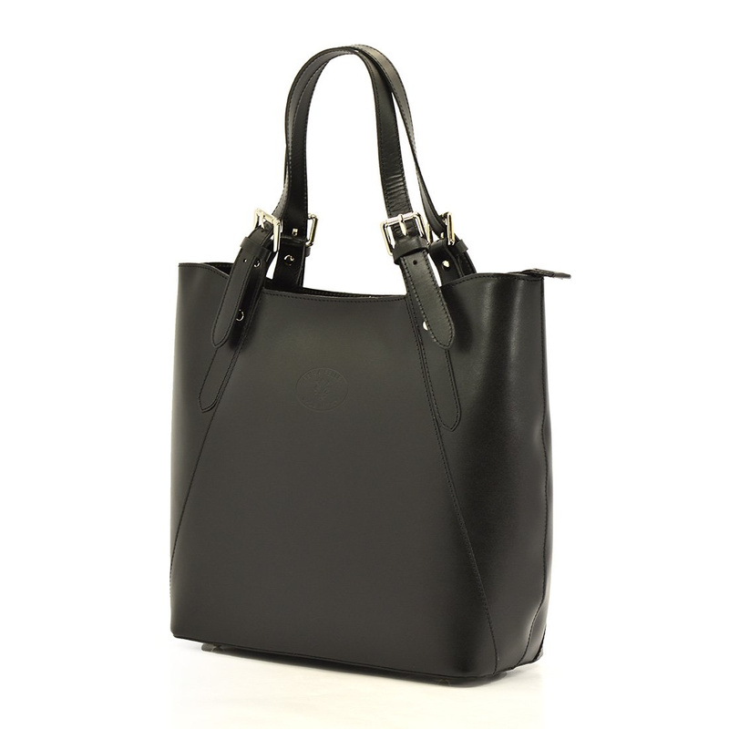 Vera Pelle damska shopperbag duża skóra naturalna torebka na ramię