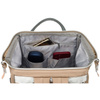 Damski plecak z tworzywa Peterson PTN BETA KHAKI-GRAY
