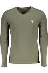 MĘSKA KOSZULKA Z DŁUGIM RĘKAWEM GUESS JEANS ZIELONA