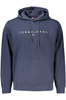 TOMMY HILFIGER MĘSKA NIEBIESKA BLUZA Z ROZPIĘCIEM