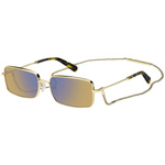 Damskie okulary przeciwsłoneczne Marc Jacobs MARC 771/N/S złoto-niebieskie