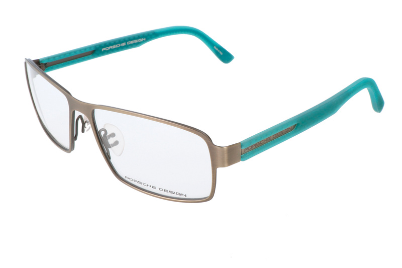 Okulary PORSCHE DESIGN P8231E. Okulary, Kolor złoty turkusowy. Mężczyzna.