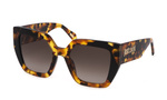 OKULARY PRZECIWS�ONECZNE JUST CAVALLI DAMSKIE BR�ZOWE