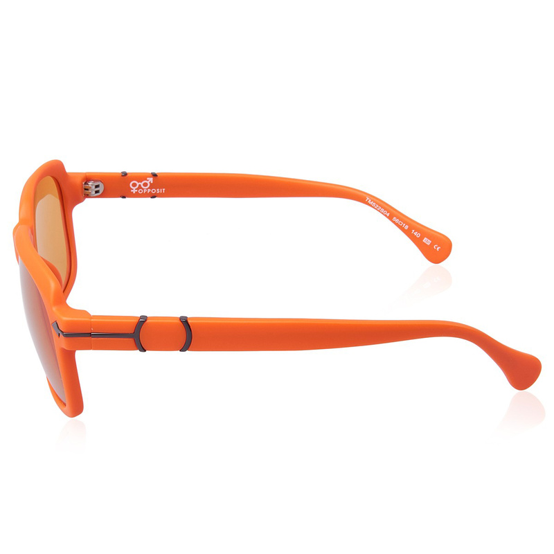 Okulary OPPOSIT TM-522S-04. Okulary przeciwsłoneczne, Kolor pomarańczowy. Kobieta.