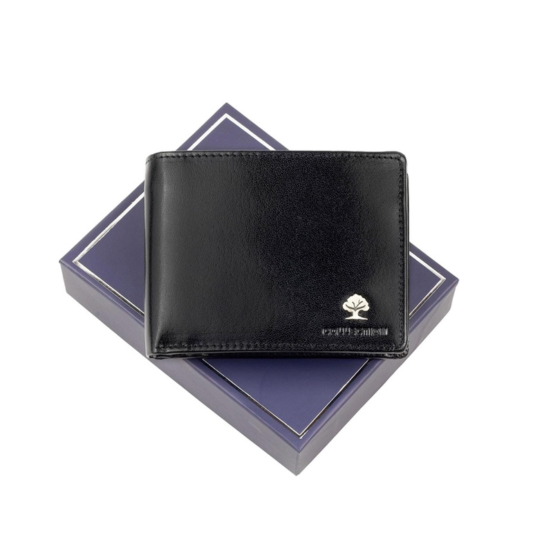 Pojemny Skórzany męski portfel od Luxury z RFID