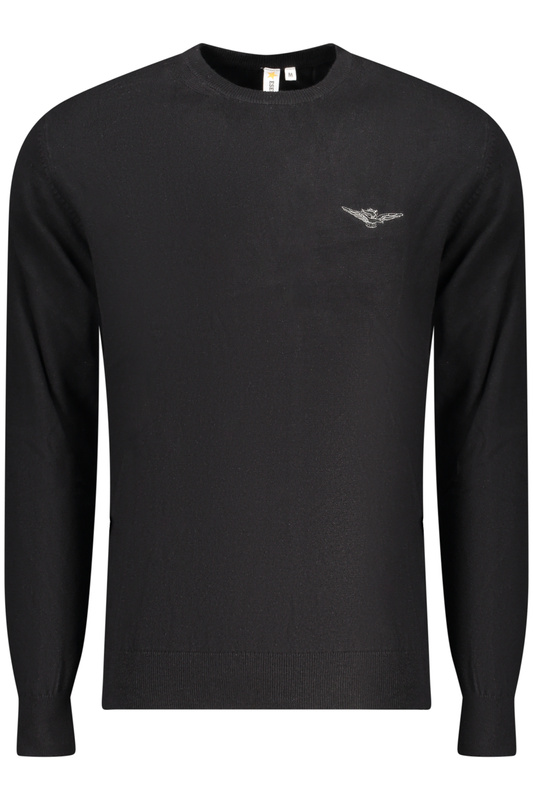 CZARNA MĘSKA KOSZULKA AKADEMII WOJSKOWEJ