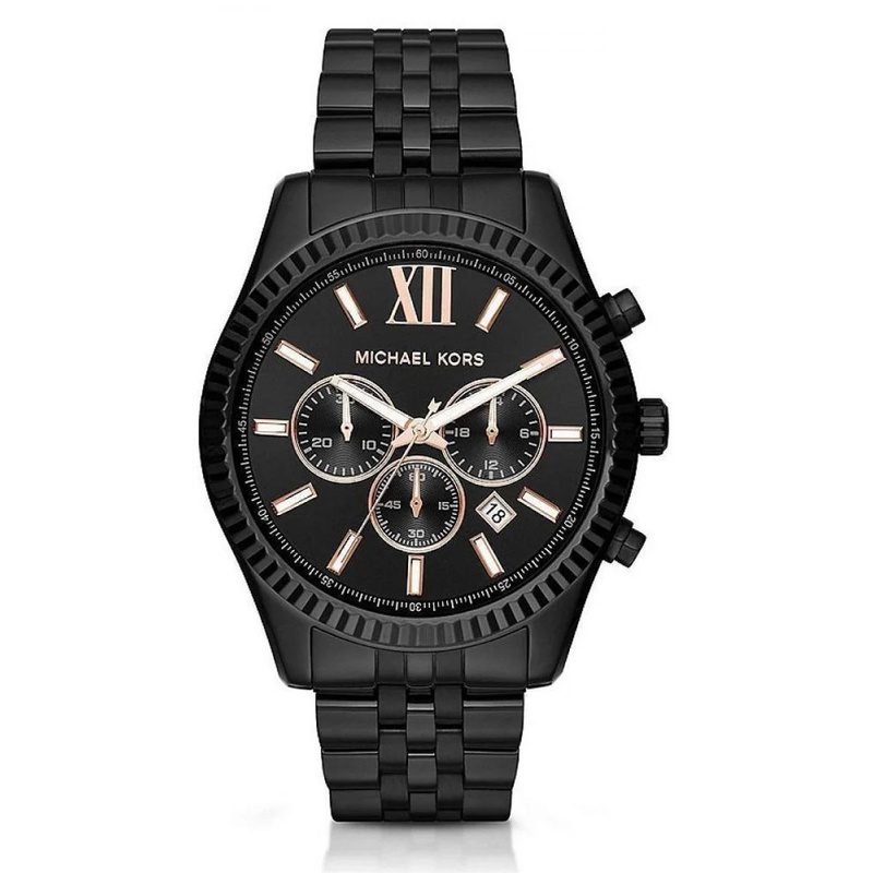 Zegarek MICHAEL KORS MK8467. Kwarcowy, Kolor czarny. Mężczyzna.