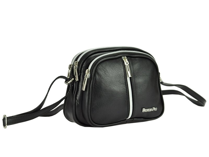 Patrizia Trzykomorowa damska listonoszka skóra naturalna torebka na ramię