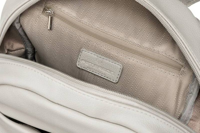 Klasyczny plecak damski ze skóry eko Peterson