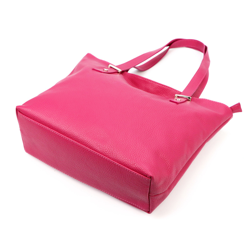 Shopperbag damska torebka na ramię klasyczna ze skóry naturalnej Luka