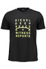 DIESEL T-SHIRT Z KRÓTKIM RĘKAWEM MĘSKI CZARNY