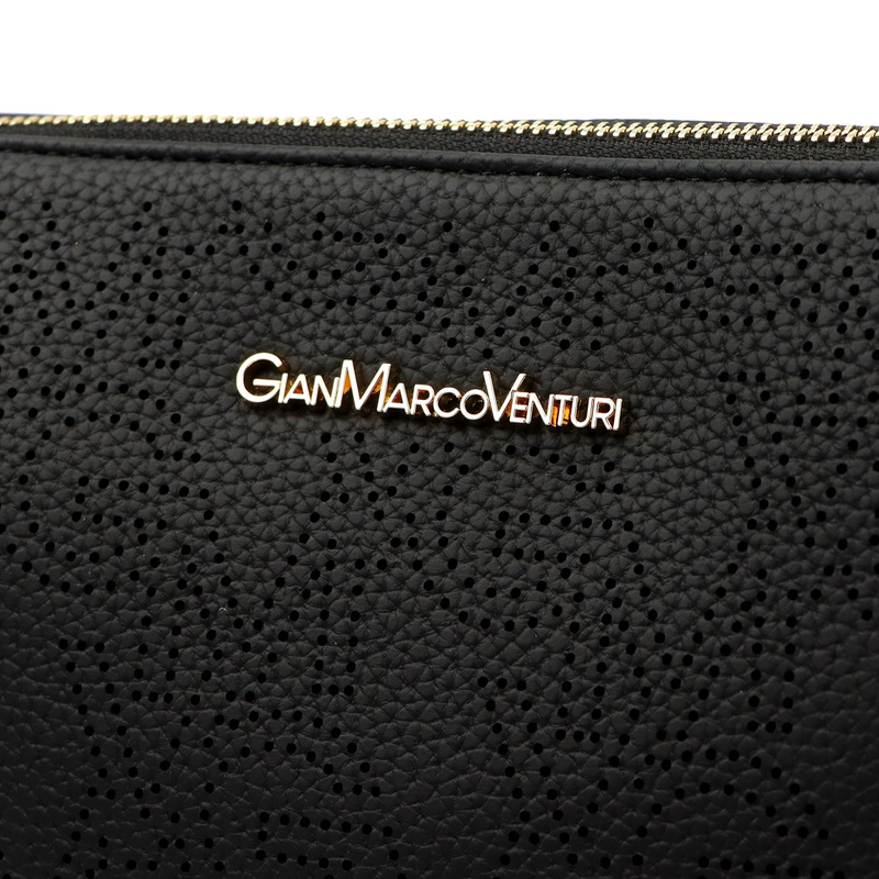 Gian Marco Venturi Listonoszka Na Ramię Damska Mała Skóra Eko Organizer