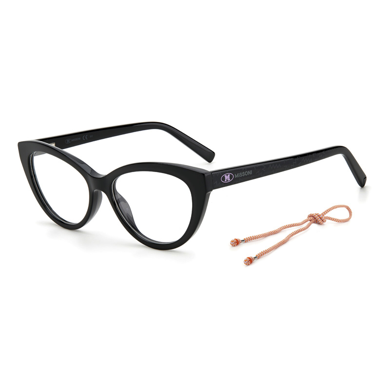 Okulary M MISSONI MMI-0076-807. Okulary, Kolor czarny. Kobieta.