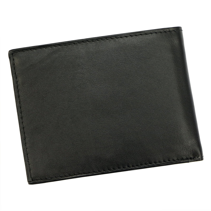 Poziomy Skórzany męski portfel Pierre Cardin RFID