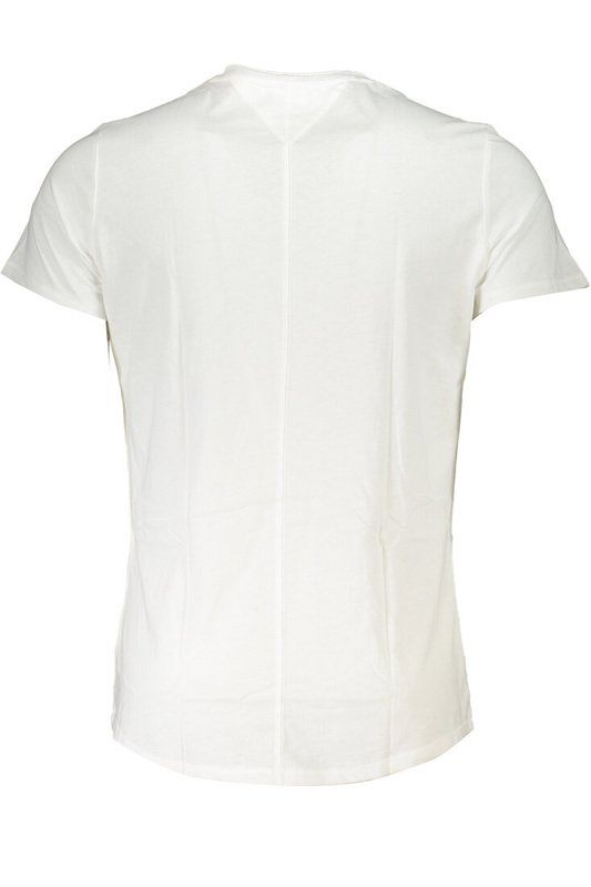 BIAŁY T-SHIRT MĘSKI Z KRÓTKIM RĘKAWEM TOMMY HILFIGER