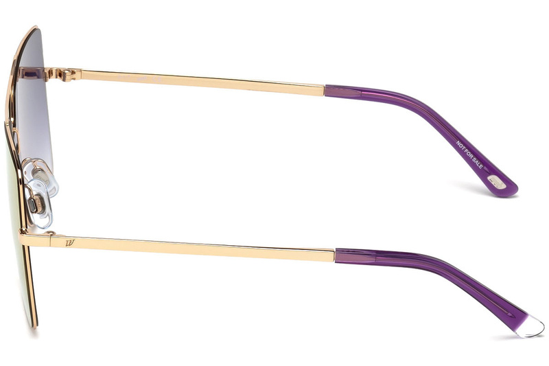 Okulary WEB EYEWEAR WE0201-34Z. Okulary przeciwsłoneczne, Kolor złoty. Kobieta.