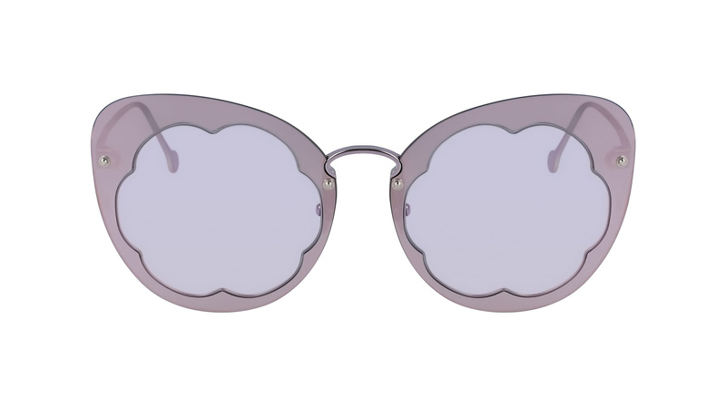 Okulary SALVATORE FERRAGAMO SF178SMAMF537. Okulary przeciwsłoneczne, Kolor liliowy. Kobieta.