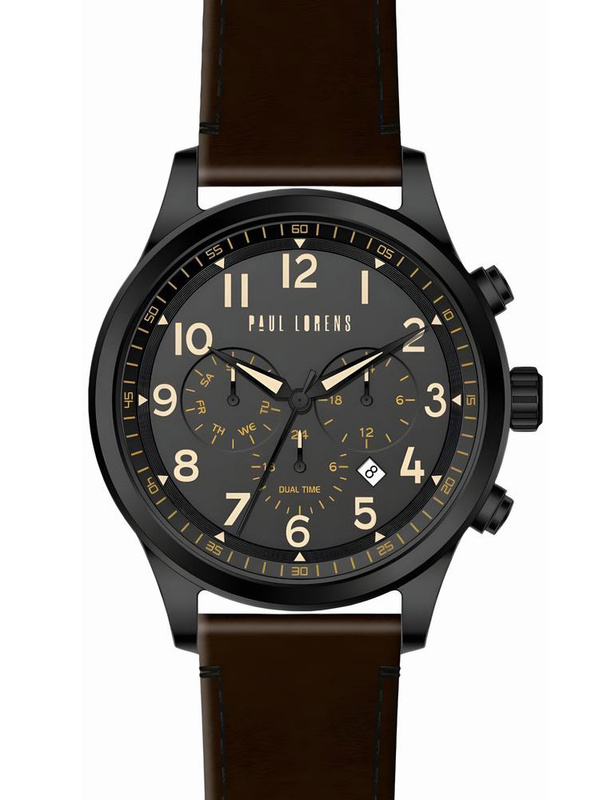 ZEGAREK MĘSKI PAUL LORENS -PL20011A-1B3-2  (zg378e) + BOX