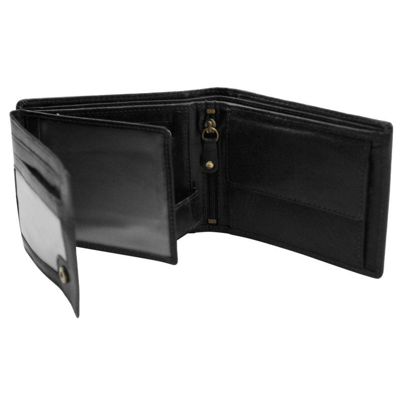 Skórzany męski portfel Peterson PTN N992-BUF