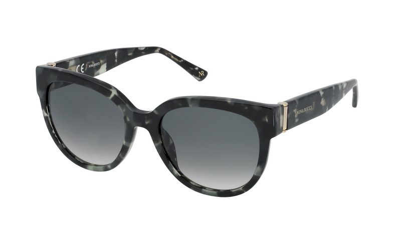 Okulary NINA RICCI SNR26154096N. Okulary przeciwsłoneczne, Kolor szary. Kobieta.