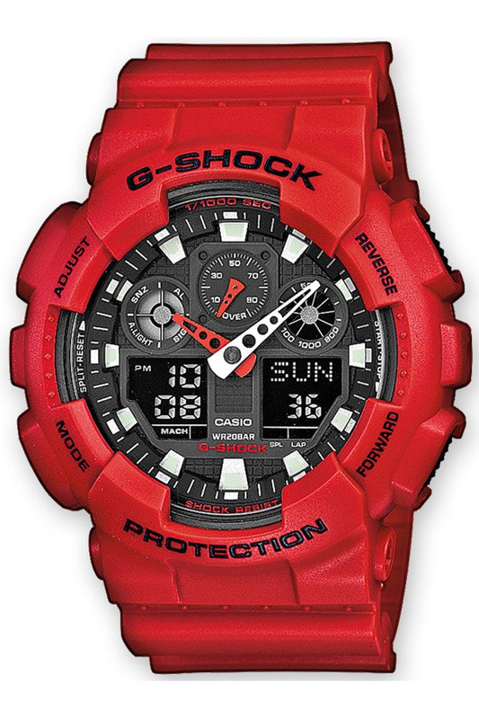 ZEGAREK MĘSKI CASIO G-SHOCK GA-100B-4AER (zd135d) + BOX