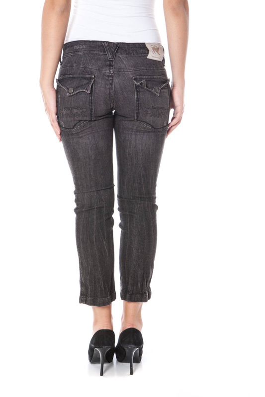 CZARNY DAMSKI PINOCCHIETTO JEANS OCHRANIACZ TAPICERSKI