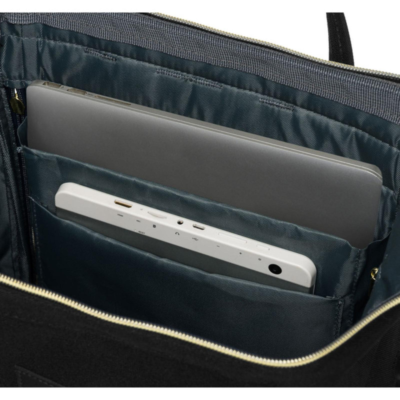 Materiałowy plecak męski Peterson PTN ALFA BLACK