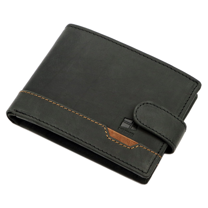 Skórzany męski portfel Nordee HJORT 8806A