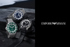 ZEGAREK MĘSKI EMPORIO ARMANI AR60080 Sea Explorer AUTOMATIC (zi110b) + BOX
