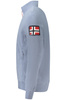 Norway 1963 MĘSKA NIEBIESKA BLUZA Z ROZPINANYM NA ZAMEK