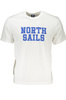 BIA�Y T-SHIRT M�SKI Z KR�TKIM R�KAWEM NORTH SAILS